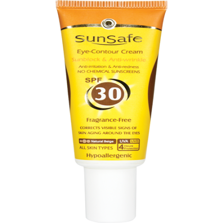 کرم دور چشم حاوی ضد آفتاب سان سیف SPF30