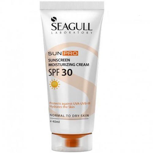 کرم ضد آفتاب مناسب پوست خشک سی گل (SPF30)