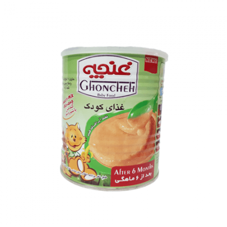 غذای کودک گندمین با شیر و موز غنچه ۴۰۰ گرمی